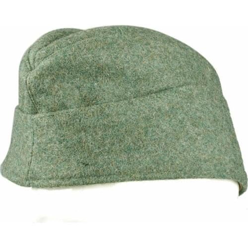 WWII GERMAN EM ENLISTED PANZER WOOL SOLDIER GARRISON CAP MILITARY HAT armyshop2008