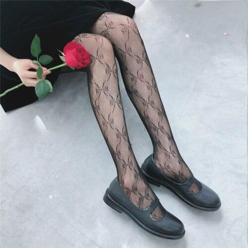 Autumn Tights Women Sexy underwear Japanese Lolita Butterfly Hosiery Soft Girls Legs Stockings Hight Thigh Fishnet Pantyhose