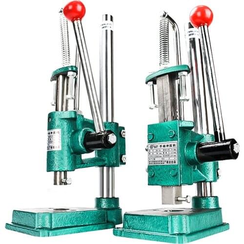 Small-scale industrial desktop mini hand press hand lever hand punch punch punch beer