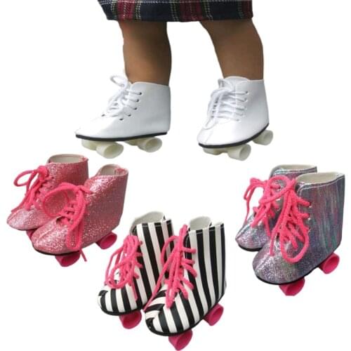 Mini doll shoes for 43 cm born baby doll skiing shoes 18 inch girl doll boots doll accessories