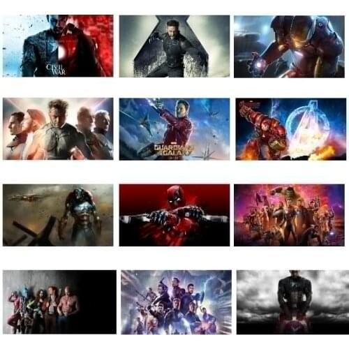 DIY Mickey Diamond Painting Marvel Avengers Superhero Rhinestone Cross Stitch Kits Handmade Embroider Crafts for Child
