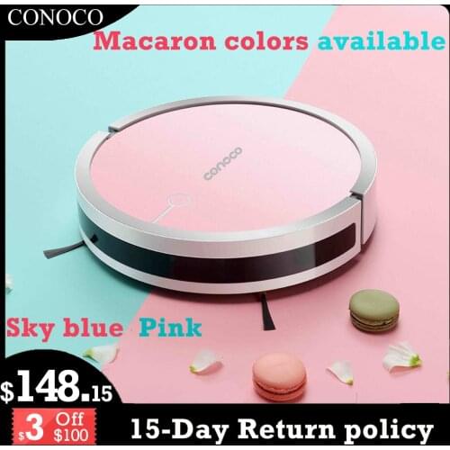 Newest Robotic Vacuum Cleaner Sweeping 3200Pa Suction 150ML Water Tank Remote Control Auto-Charging for Pet Hair Carpet Floor