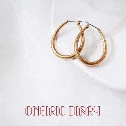 Oneiric Diary Women's Gold Earrings
