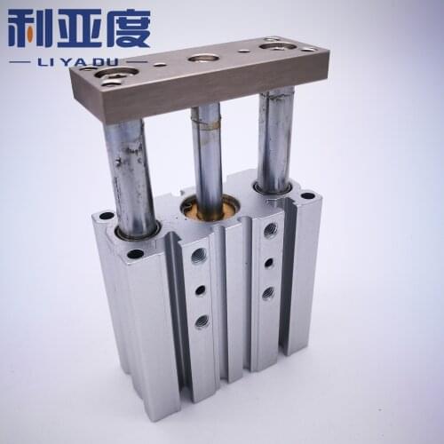 SMC Type MGPM32-25 Thin cylinder with rod MGPM 32-25 Three axis three bar MGPM32*25 Pneumatic components MGPM32X25 MGPL32-25