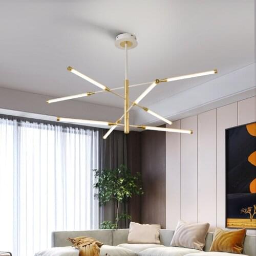 Modern led chandelier подвесные светильники led wall moon lamp living room decoration luzes de teto lampes suspendues