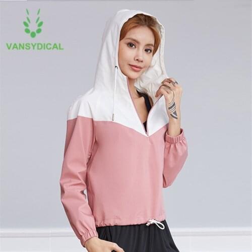 Sports Running Pullovers Women Gym Yoga Hoodie Half Zipper Outwear Fitness Workout Sportswear Top Summer Sun Protection Clothing