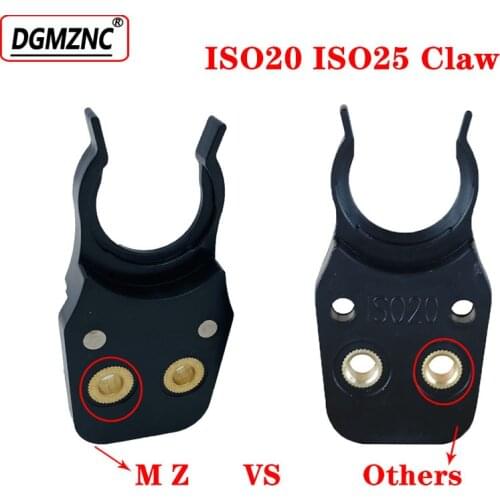 High quality ISO10 ISO20 ISO25 clamping tools tool holder claw for change the holder automatically