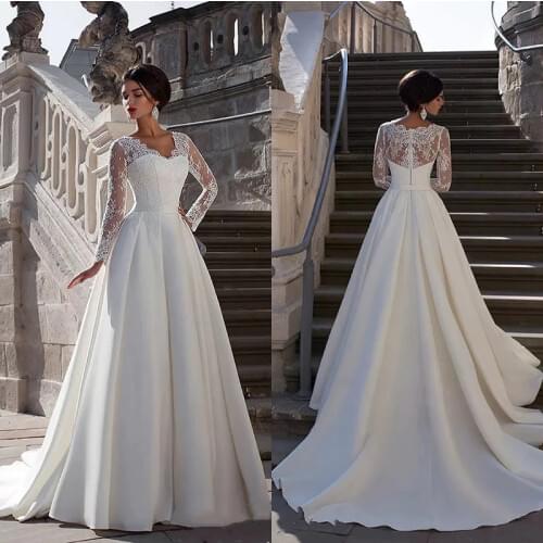XCL Heroine V-neck Wedding Dresses