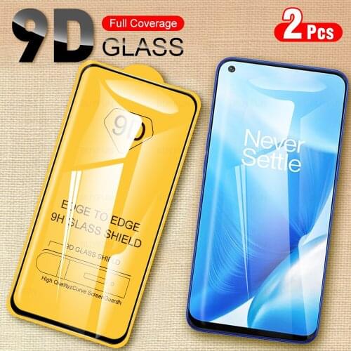 2Pcs 9D Full Glue Tempered Protective Glass Film For OnePlus Nord N200 5G Phone Screen Protector Glas For One Plus N 200 6.49"