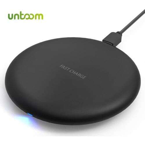 10W Qi Wireless Charger Station for Samsung S8/S8+/S7 Fast Wireless Charging for iPhone X 8 Nexus5 Lumia USB Quick Charger Pad