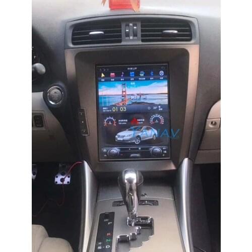 Car Stereo Vertical Screen Multimedia Player Car Radio For-LEXUS IS200/IS250/IS300/IS350 2006-2012 Audio Tesla Android HD Video