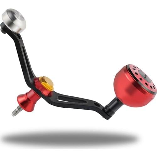 EKfan 1pc Metal CNC Double Fishing Reel Handle Fit For 2000-5000 Series for Shi Fishing Reel Tool parts