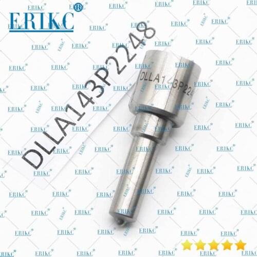 ERIKC DLLA143P2248 Common Rail Injector nozzle DLLA143P2248 Diesel Fuel spray Nozzle DLLA 150 P2482 For Bosch euro 5 0445120267