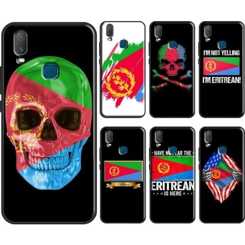 Eritrea National Flag Case For Vivo V17 Neo V20 SE Y1S Y12 Y17 Y30 Y50 Y70 S1 Y91C Y20 S Y11 2019 Back Cover