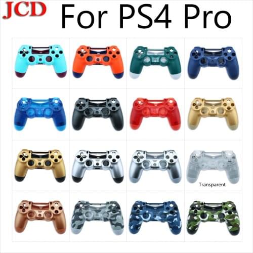JCD New Replacement For Sony PS4 Pro Wireless Controller Plastic JDS 040 Cover Front Back Housing Shell Case for PS4 pro