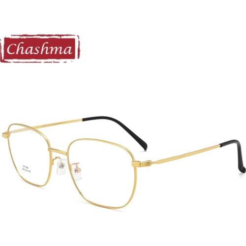 Large Circle Prescription Glasses Frame Men Simple Design Optical Eyewear Light Weight Stylish Trend Semi Rimmed Glass