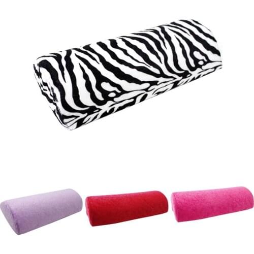Wholesale Soft Cushion Rest Half Column Nails Art Arm Hand Rests DIY Manicure Salon Hand Pillow Holder