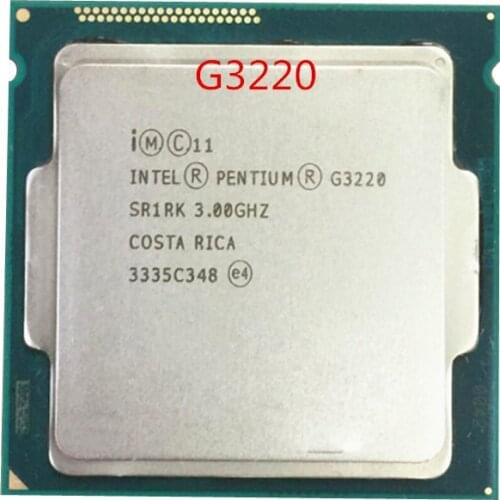 Original for Intel Pentium G3220 Haswell LGA 1150 Dual Core 3.0GHz L3 Cache 3M HD Graphics Desktop CPU free shipping