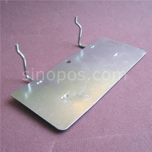 Steel Flat Shelf For Pegboard, wallpeg fixture panel plank holder peg hook tool shoes display shelving rack bracket metal hanger