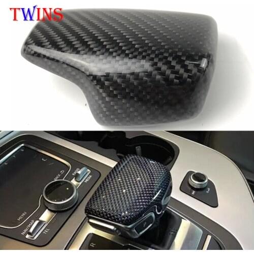 Carbon fiber shift handle For Audi s4 s5 A4 A5 Q5 Q7 2017-2019 original brand new shift handle