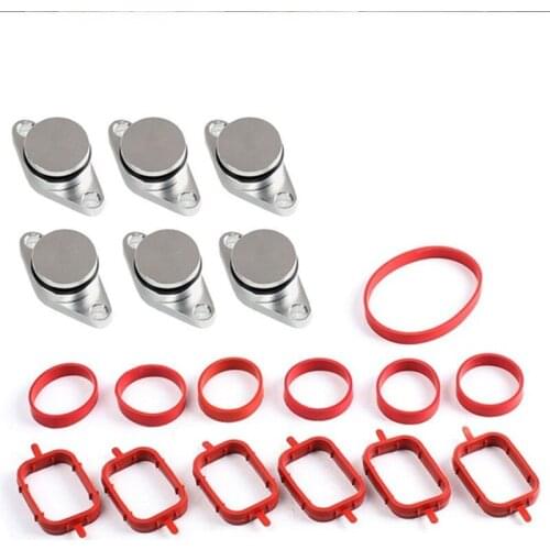 33mm Diesel Engine Swirl Flap Sleeve Is Suitable For BMW 320d 330d 520d 525d 530d Sealing Plug Gasket Engine Intake Valve