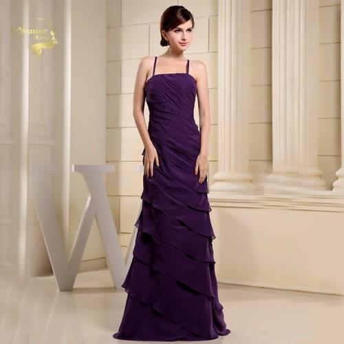 Womens Clothing Primera Comunion Dress Purple Women Long Formal Dresses Elegant Evening Dresses For Wedding Party Abiye 2019