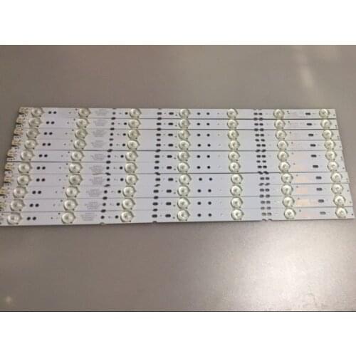 1Set=10Pieces LED Backlight strip 7 lamps 50U2S V500BK2-XLS1 Light Bar XJ50D07-ZC14F-03 303XJ500038