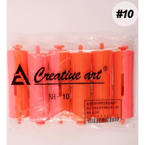 18pcs 24mm Hair Rollers with Rubberbands Cold Perm Flexi Rod Fluffy Hair Clip Curler Curling Set Hairdressing Supplies SH10 1524