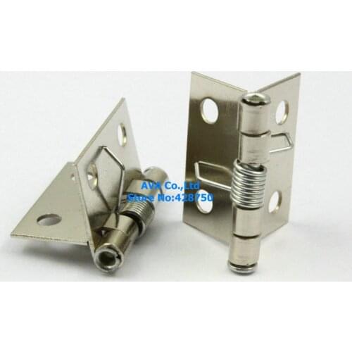 40 Small Automatic Closed Jewelry Box Hinge Spring Loaded Hinge 24mm
