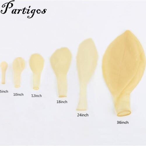 5/10/12/18/24/36 inch Thick Clear Latex Balloons Transparent Balloons Wedding Party Birthday Decoration Inflatable Air Globos