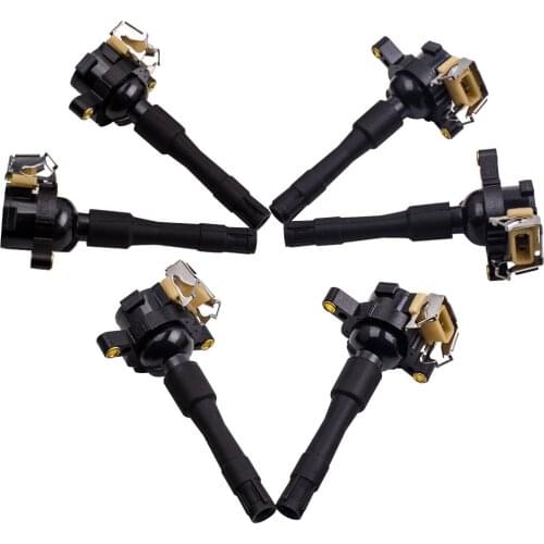 6pcs Ignition Coil Module for BMW 3 Compact E36 323ti M52 B25 / E46 325ti M54 B25 323i 2.5 328i 193 231 170 CV 320i & 46 323 325