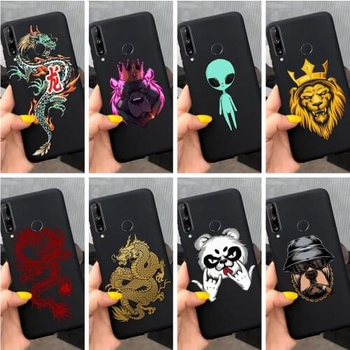 Honor 9C Case Soft Silicone Cute Animals Cover For Huawei Honor 9C 9 C AKA-L29 Phone Cases Honor9C Shockproof Bumper Fundas Capa