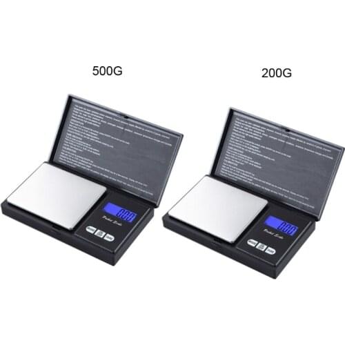 Digital Scale Gram Scale with Pocket Size Units Conversion LCD Back-Lit Display Use for Jewelry Medicine Food and Powder
