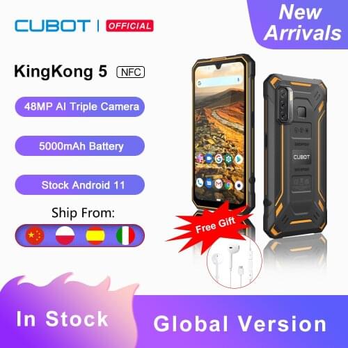 Cubot P40 Rear Quad Camera 20MP Selfie Smartphone NFC 4GB+128GB 6.2 Inch 4200mAh Android 10 Dual SIM Card mobile phone 4G LTE