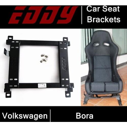 EDDY High Strength Car Seat Base for Volkswagen Bora Iron Stainless Car Seat Mounting Brackets Auto Parts Accessories