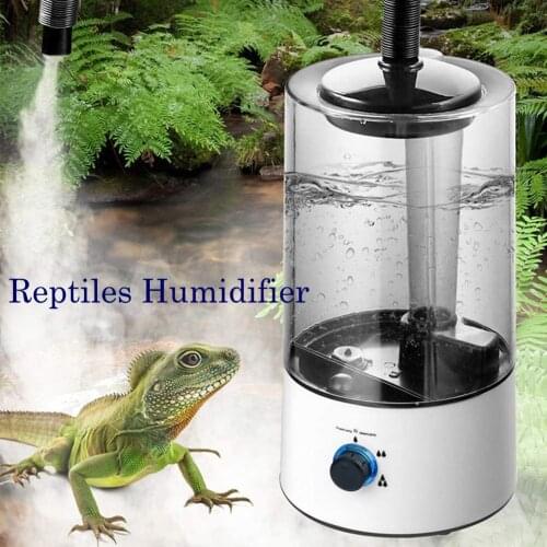 Mist Fogger Lizard Tortoise Herps Pet Supplies Accessories Reptile Humidifier Amphibians Terrariums Chameleon With Hose Vivarium