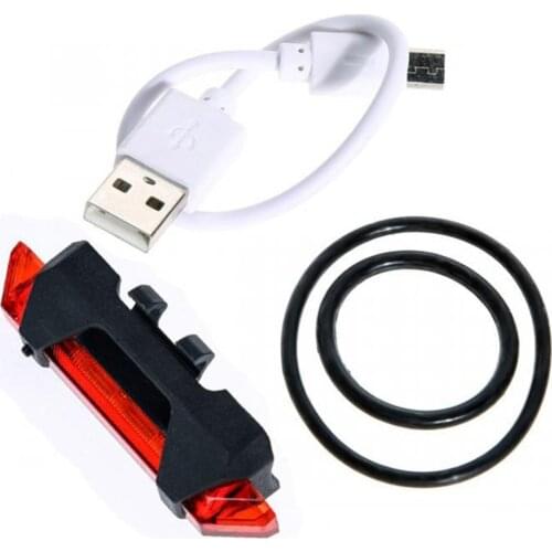 Mountain Bike Lights Taillights Usb Charging Lights Mini Warning Lights Night Bikes Bicycle Taillights