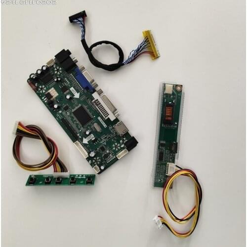 Kit for CLAA154WA0/5/4 1280x800 M.NT68676 Panel 30pin 1 Lamps Monitor Screen LED Controller Board HDMI+DVI+VGA LCD Display 15.4"