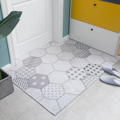 Ins Hot Doormat Carpet Living Room Bathroom Bedroom Kitchen Hallway Entrance Doormat Can Be Cut Custom Non-slip Home Mats Carpet