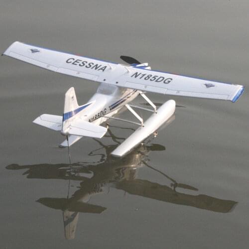 Mini Cessna 185 RTF 6CH Flap Function EPO 928mm Waterplane 2812 Brushless Motor 20A ESC 3S 11.1V LiPO battery