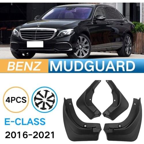 Car Front and Rear Wheel Mudguards Fender Tire Splash Guards Car Accessories for Mercedes-Benz E-Class W213 2016-2021