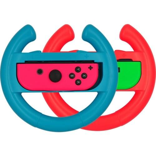 2 pcs for Nintendos Nintend Switch Joy con Controller Racing Steering Wheel Nintendoswitch Handle Grips for Nitendo Switch Games