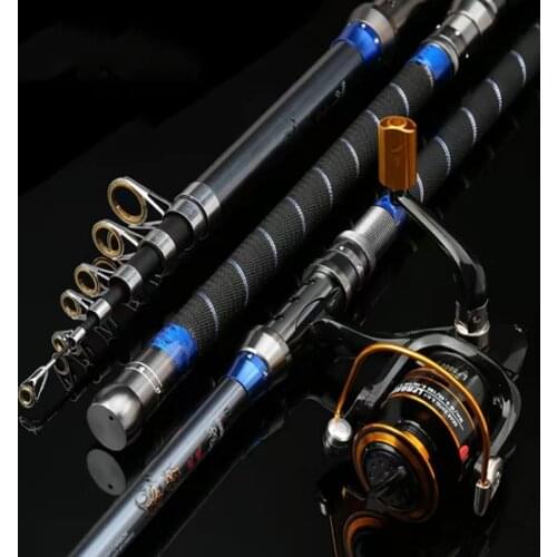 Large weight load Spinning fishing rod 2.1m 3.6m 3.9m 4.2m 4.5m telescopic carp feeder rod casting weight 50-200g sea rod