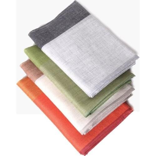 High grade 100%goat cashmere herringbone grain womens striped big scarfs shawl pashmina 100x205cm wholesale retail