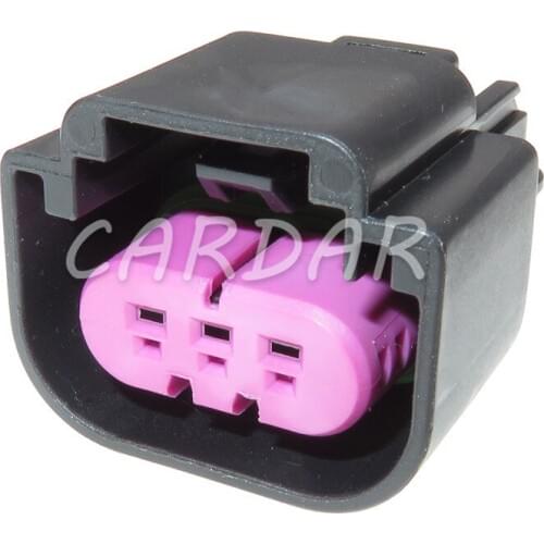 1 Set 3 Pin Auto Crankshaft Position Sensor Plug Waterproof Automotive Knock Sensor Harness Socket For BUICK