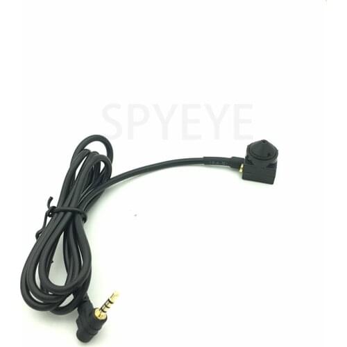 2.5mm Jack Plug 15*15MM Mini Size FPV Camera 1000 TV Line 3.7mm Lens CMOS Analog Camera With mic For 5 inch Portable DVR