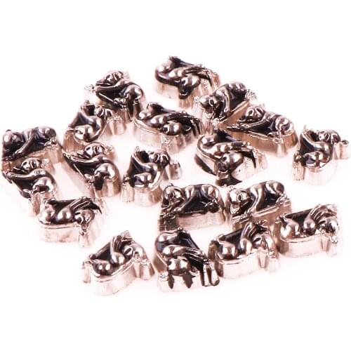 20pcs/lot cute Koala animals floating charms for living memory glass floating locket charms DIY jewelry