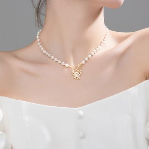 Женские ожерелья из жемчуга AIFENAO China At AliExpress