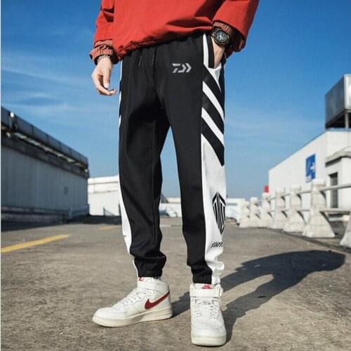 New Arrival Men DAIWA Fishing Pants Summer Spring Breathable Quick Dry Slim Fit Hiking Fishing Clothes Man Outdoor Sport Clothes