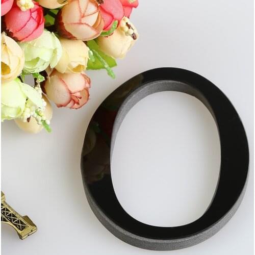 Black 26 Letters Wall Sticker DIY Room Decoration Accessories 3D Mirror Acrylic Art Alphabet Ornament Kawaii Home Decor